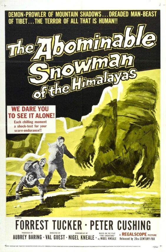 El abominable hombre de las nieves (Val Guest, 1957)
